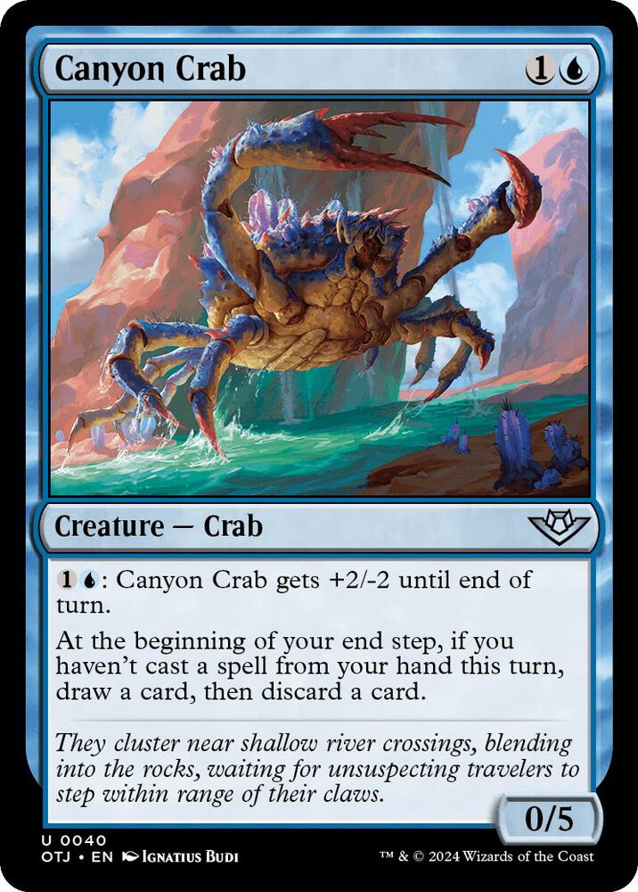 Canyon Crab, Outlaws of Thunder Junction 40