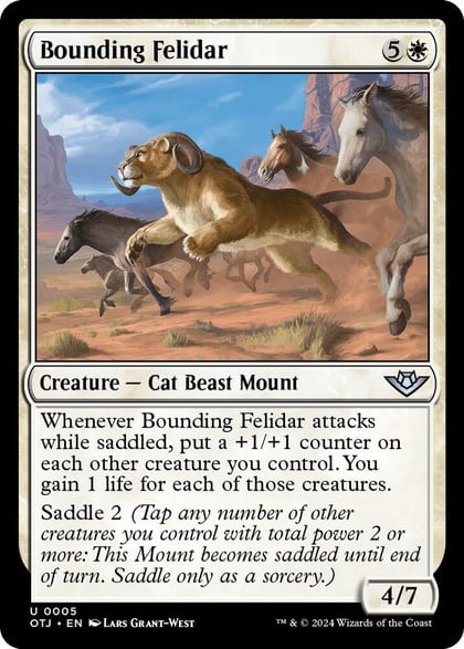 Bounding Felidar, Outlaws of Thunder Junction 5
