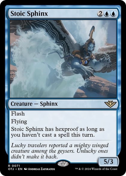 Stoic Sphinx, Outlaws of Thunder Junction 71
