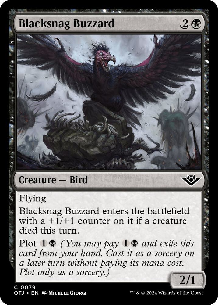 Blacksnag Buzzard, Outlaws of Thunder Junction 79