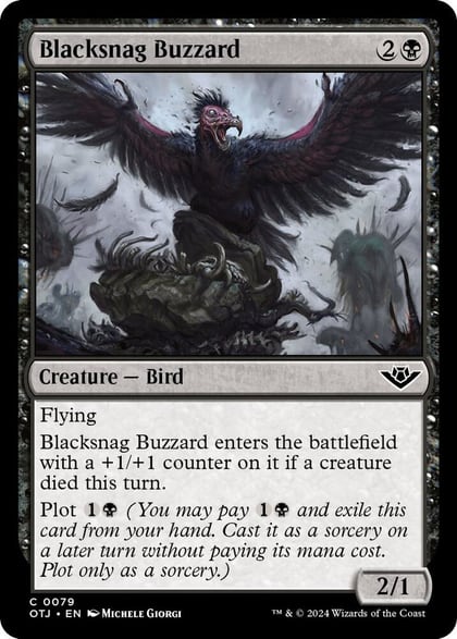 Blacksnag Buzzard, Outlaws of Thunder Junction 79