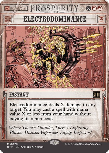 Electrodominance, Outlaws of Thunder Junction: Breaking News 23