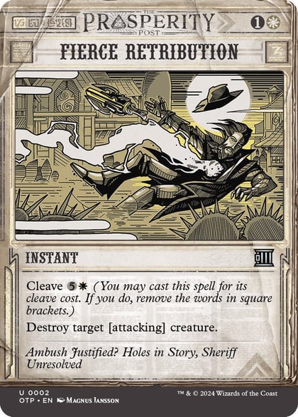 Fierce Retribution, Outlaws of Thunder Junction: Breaking News 2