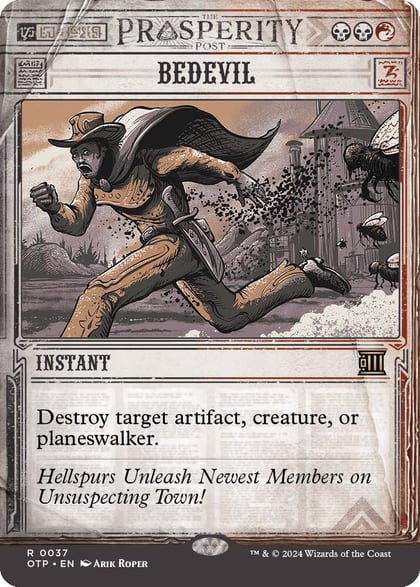 Bedevil, Outlaws of Thunder Junction: Breaking News 37