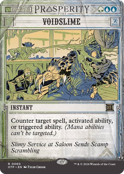 Voidslime, Outlaws of Thunder Junction: Breaking News 60