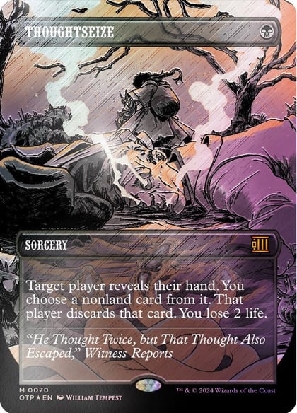 Thoughtseize (Textured Foil), Outlaws of Thunder Junction: Breaking News 70