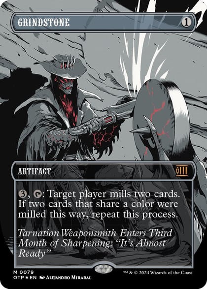 Grindstone (Textured Foil), Outlaws of Thunder Junction: Breaking News 79
