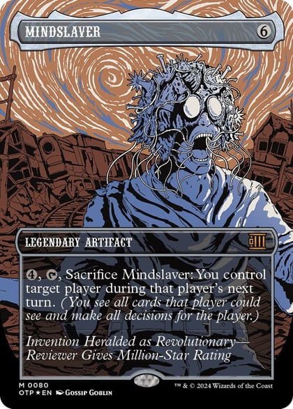Mindslaver (Textured Foil), Outlaws of Thunder Junction: Breaking News 80