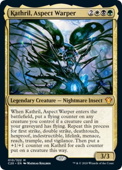 Kathril, Aspect Warper (Commander 2020), Oversize Cards 10