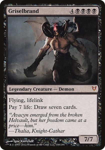 Griselbrand (Avacyn Restored), Oversize Cards 106