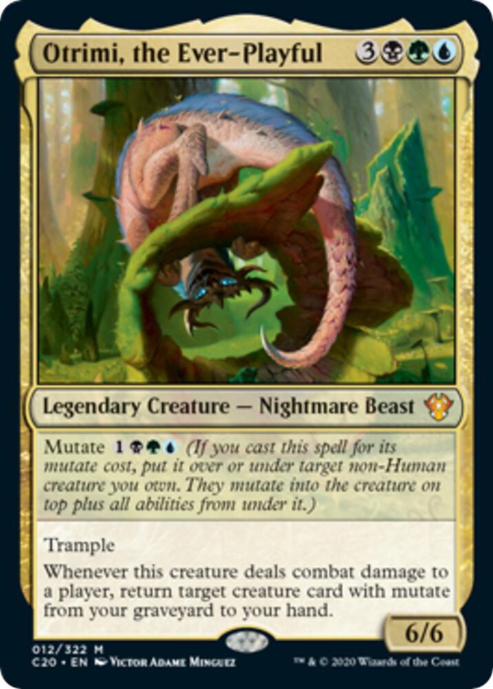 Otrimi, the Ever-Playful (Commander 2020), Oversize Cards 12
