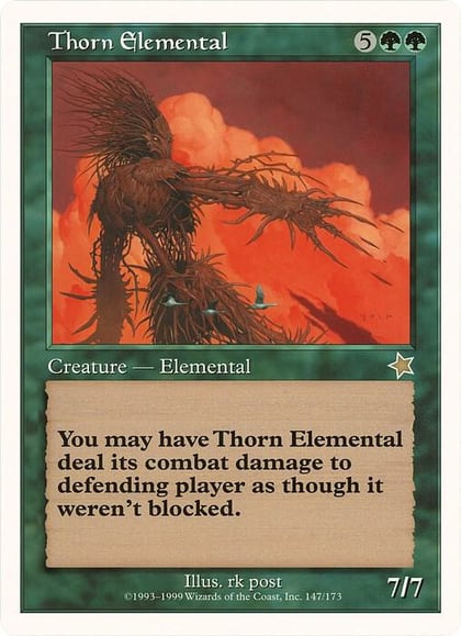 Thorn Elemental (Starter 1999), Oversize Cards 147