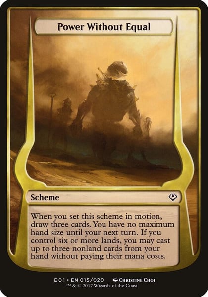 Power Without Equal (Archenemy: Nicol Bolas), Oversize Cards 15