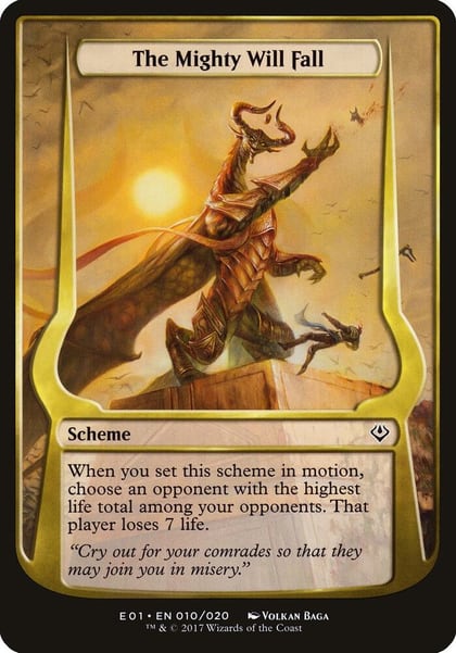 The Mighty Will Fall (Archenemy: Nicol Bolas), Oversize Cards 15