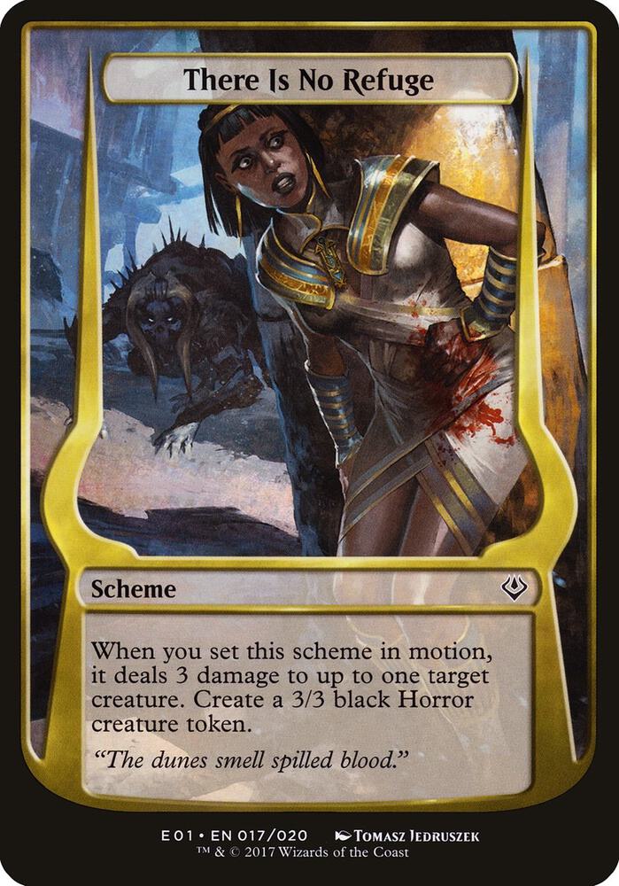 There Is No Refuge (Archenemy: Nicol Bolas), Oversize Cards 17