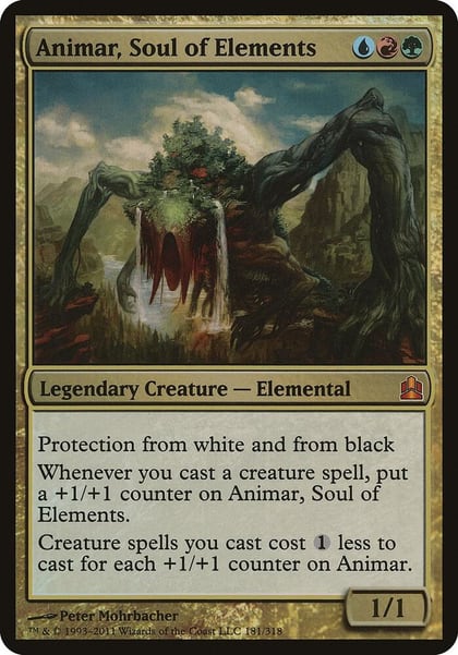 Animar, Soul of Elements (Commander), Oversize Cards 181