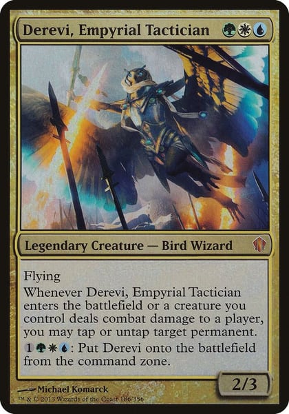 Derevi, Empyrial Tactician (Commander 2013), Oversize Cards 186