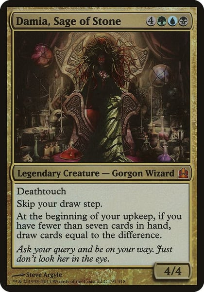 Damia, Sage of Stone (Commander), Oversize Cards 191