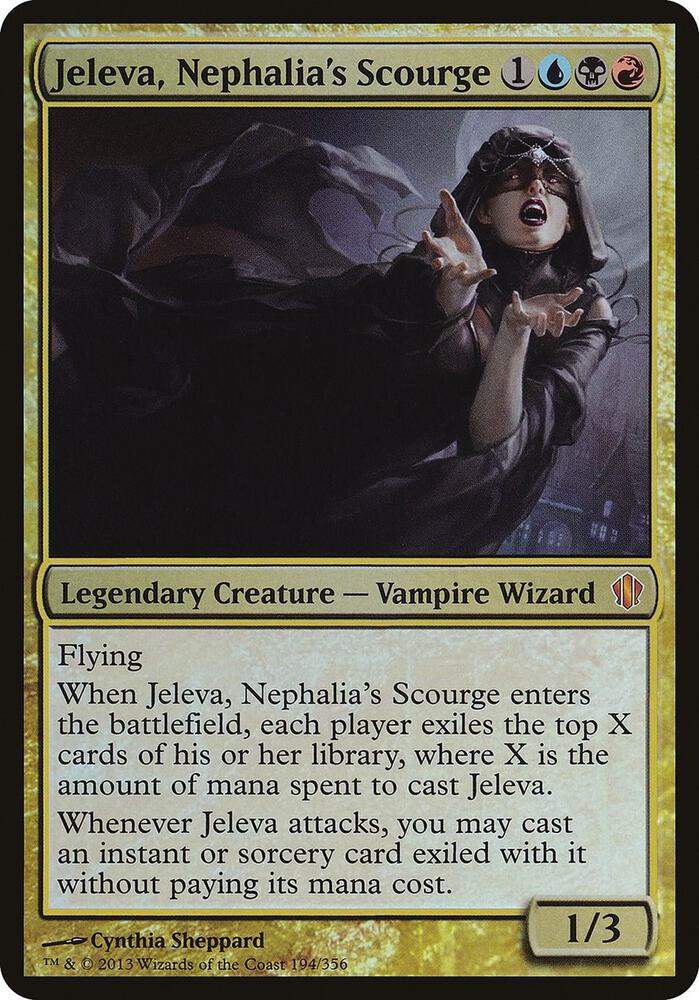 Jeleva, Nephalia's Scourge (Commander 2013), Oversize Cards 194