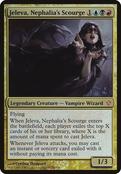 Jeleva, Nephalia's Scourge (Commander 2013), Oversize Cards 194