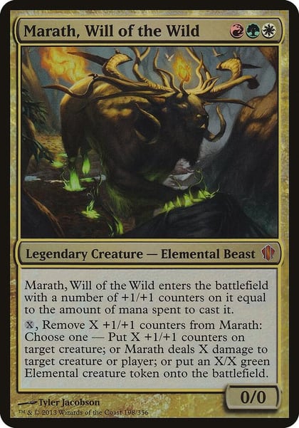 Marath, Will of the Wild (Commander 2013), Oversize Cards 198