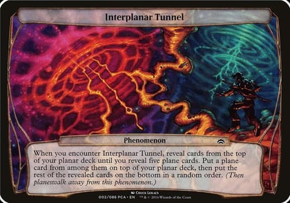 Interplanar Tunnel (Planechase Anthology), Oversize Cards 2