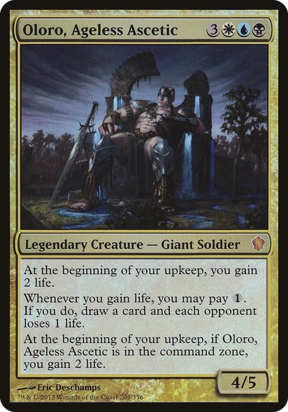 Oloro, Ageless Ascetic (Commander 2013), Oversize Cards 203