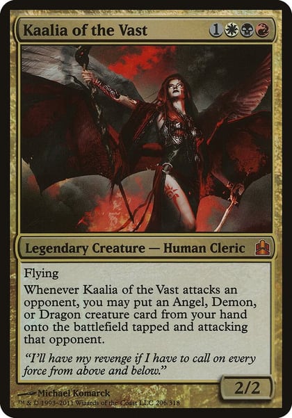Kaalia of the Vast (Commander), Oversize Cards 206