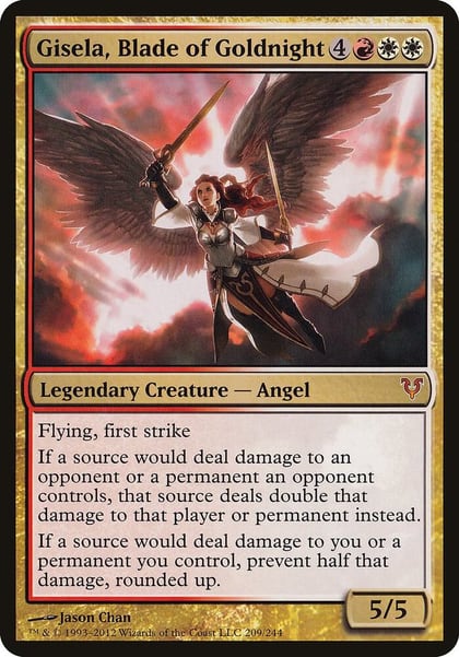 Gisela, Blade of Goldnight (Avacyn Restored), Oversize Cards 209