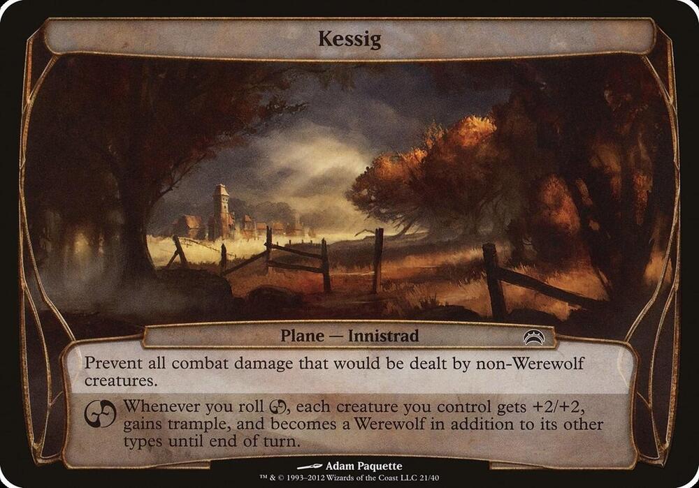 Kessig (Planechase 2012), Oversize Cards 21
