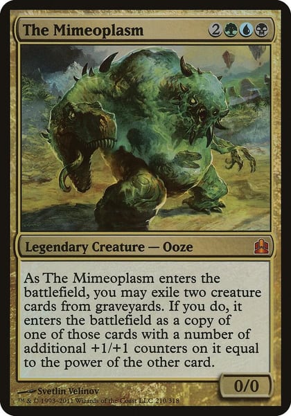 The Mimeoplasm (Commander), Oversize Cards 210