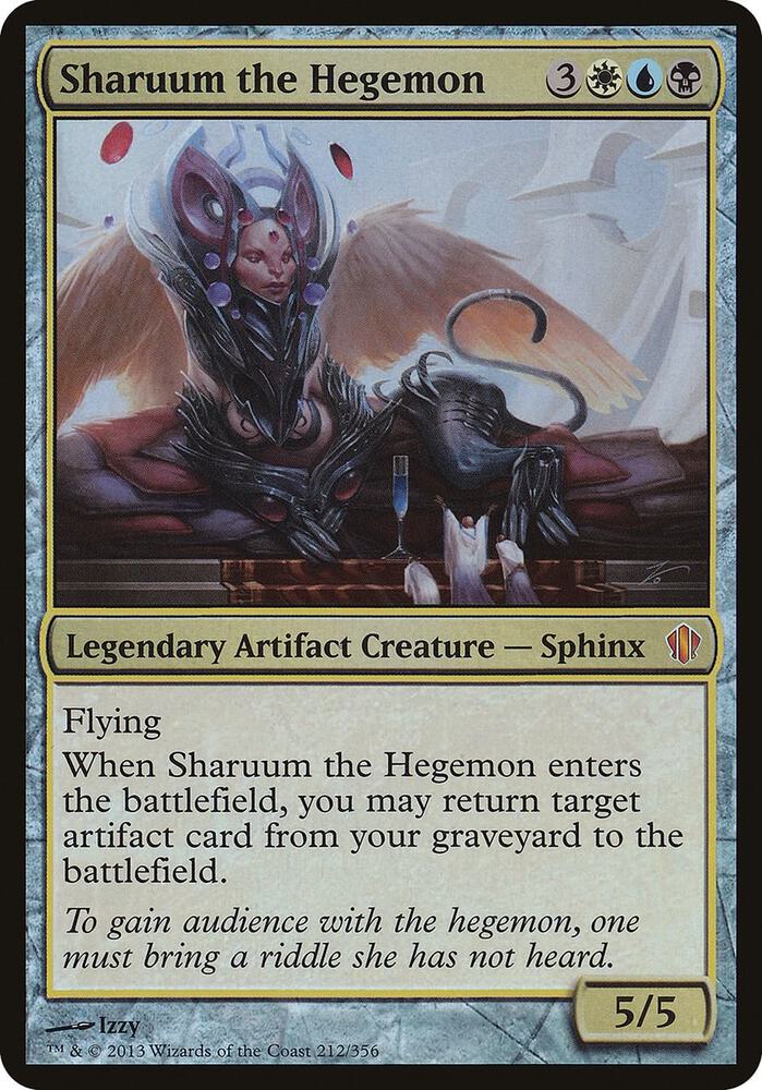 Sharuum the Hegemon (Commander 2013), Oversize Cards 212