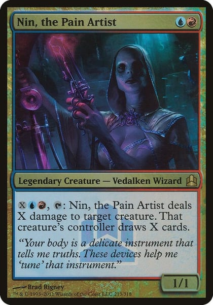 Nin, the Pain Artist (Commander Launch Promo), Oversize Cards 213