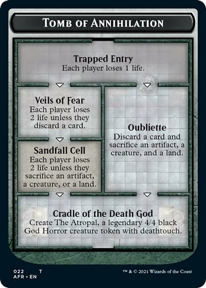 Tomb of Annihilation (AFR), Oversize Cards 22