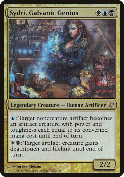 Sydri, Galvanic Genius (Commander 2013), Oversize Cards 220