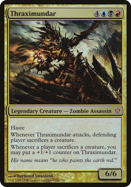 Thraximundar (Commander 2013), Oversize Cards 221