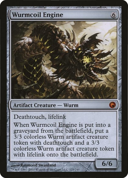 Wurmcoil Engine (Scars of Mirrodin), Oversize Cards 223