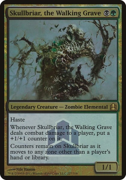 Skullbriar, the Walking Grave (Commander Launch Promo), Oversize Cards 227