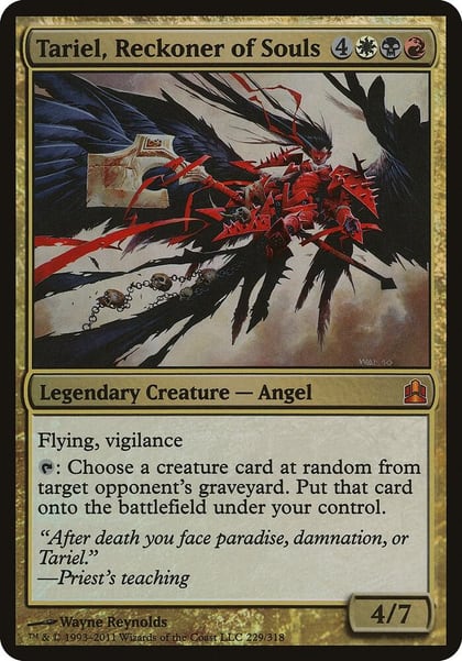 Tariel, Reckoner of Souls (Commander), Oversize Cards 229