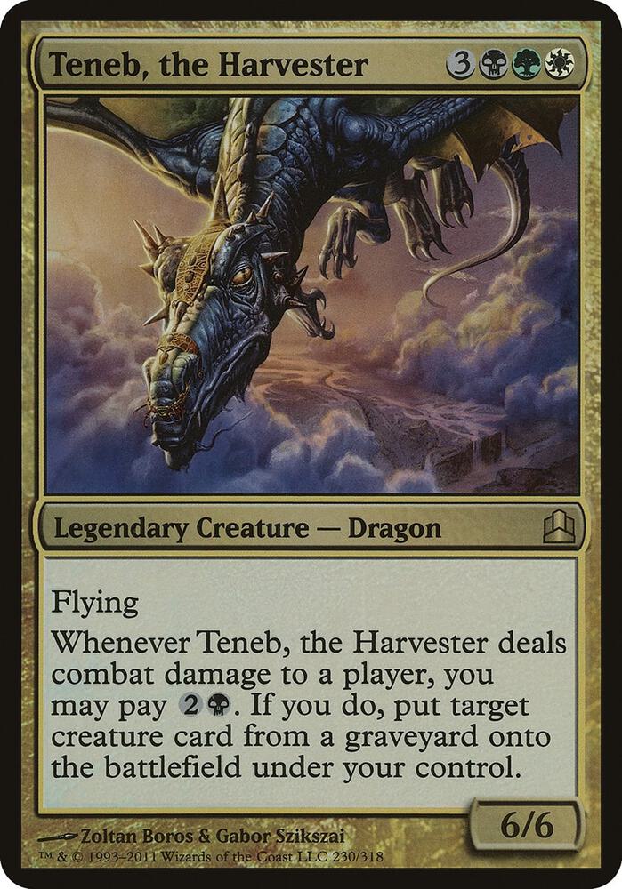 Teneb, the Harvester (Commander), Oversize Cards 230
