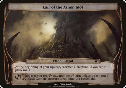 Lair of the Ashen Idol (Planechase 2012), Oversize Cards 24