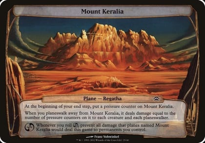 Mount Keralia (Planechase 2012), Oversize Cards 25