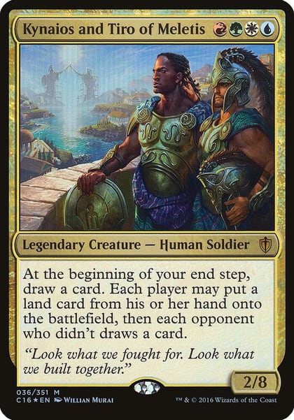 Kynaios and Tiro of Meletis (Commander 2016), Oversize Cards 36