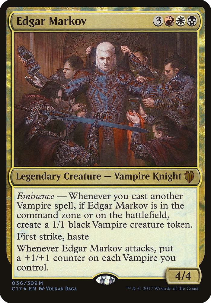 Edgar Markov (Commander 2017), Oversize Cards 36