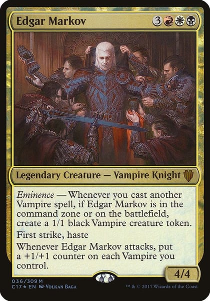 Edgar Markov (Commander 2017), Oversize Cards 36
