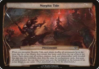 Morphic Tide (Planechase 2012), Oversize Cards 3