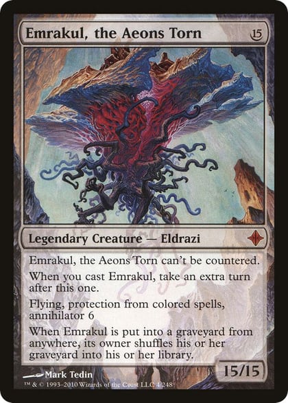 Emrakul, the Aeons Torn (Rise of the Eldrazi), Oversize Cards 4