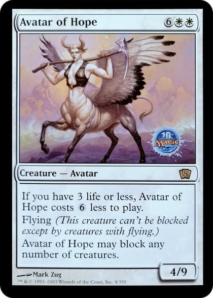 Avatar of Hope (Grand Prix Bangkok 2003), Oversize Cards 4