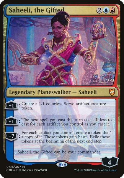 Saheeli, the Gifted (Commander 2018), Oversize Cards 44