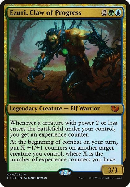 Ezuri, Claw of Progress (Commander 2015), Oversize Cards 44